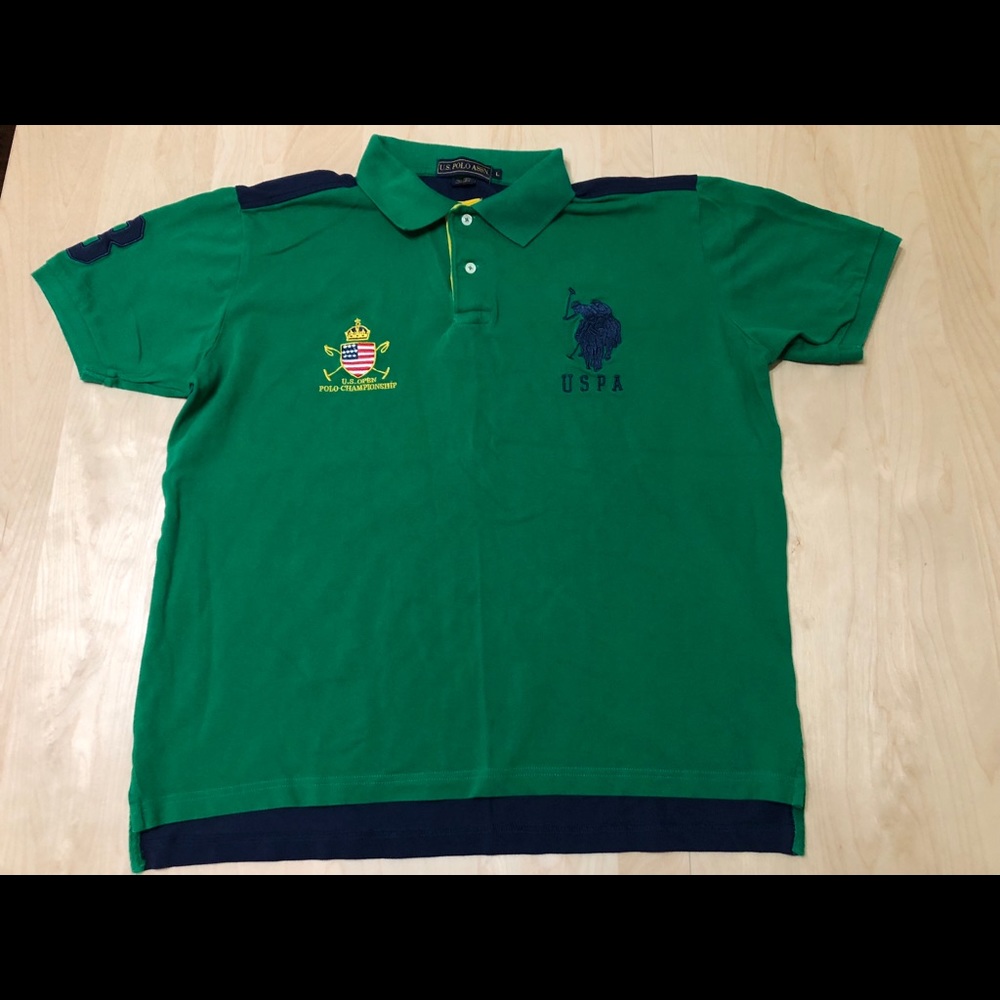 U.S. Polo Assn. Pony Logo RARE Polo Shirt